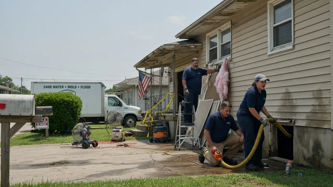 Water Damage Repair in Rhine, GA near me